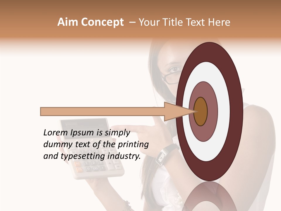 Beauty Showing Manager PowerPoint Template