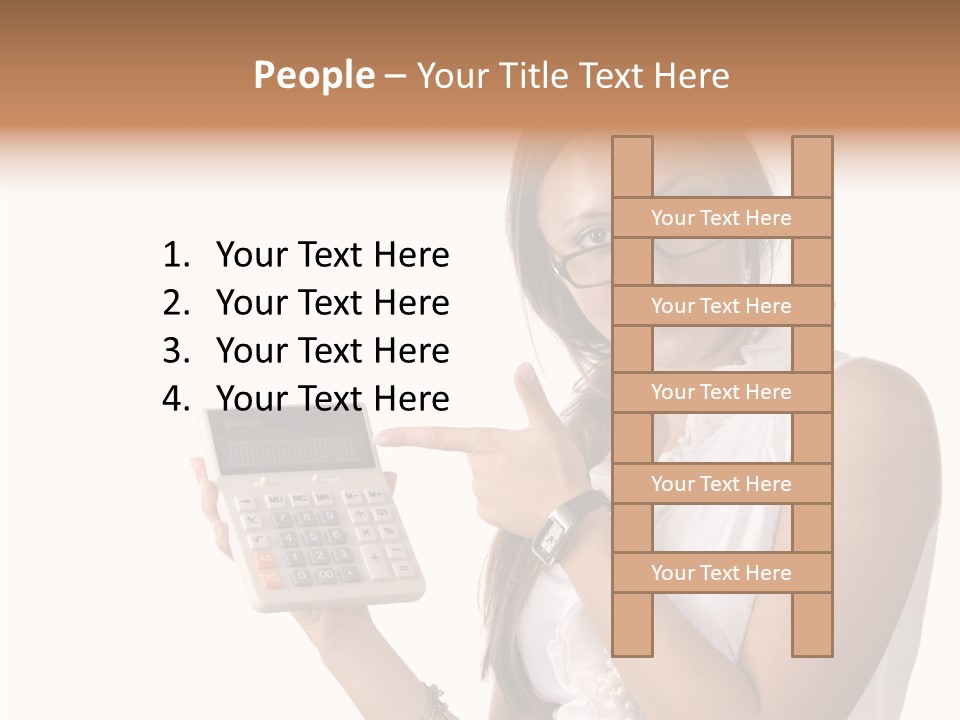 Beauty Showing Manager PowerPoint Template