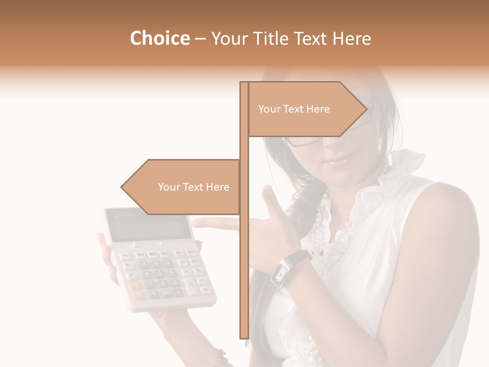 Beauty Showing Manager PowerPoint Template