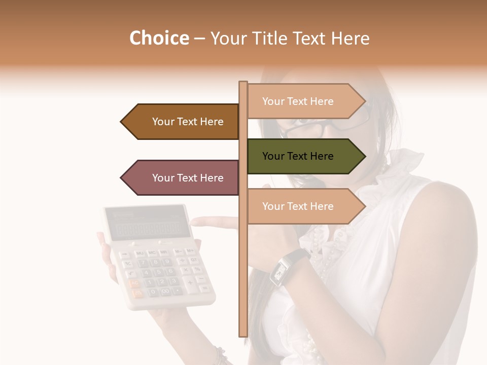 Beauty Showing Manager PowerPoint Template
