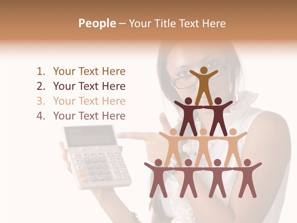 Beauty Showing Manager PowerPoint Template