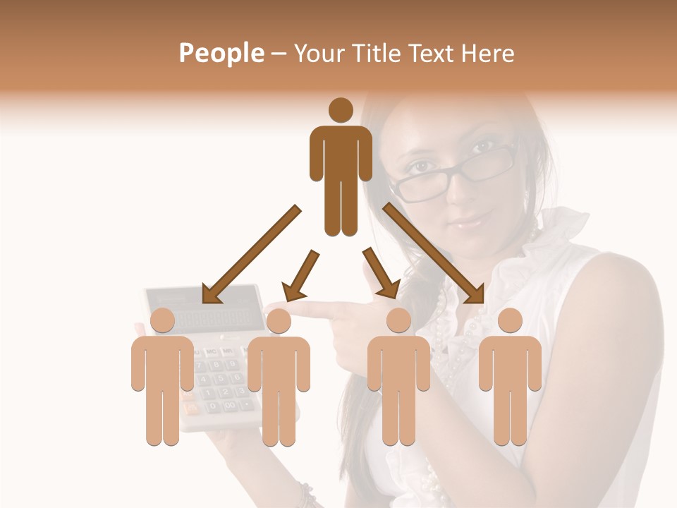 Beauty Showing Manager PowerPoint Template