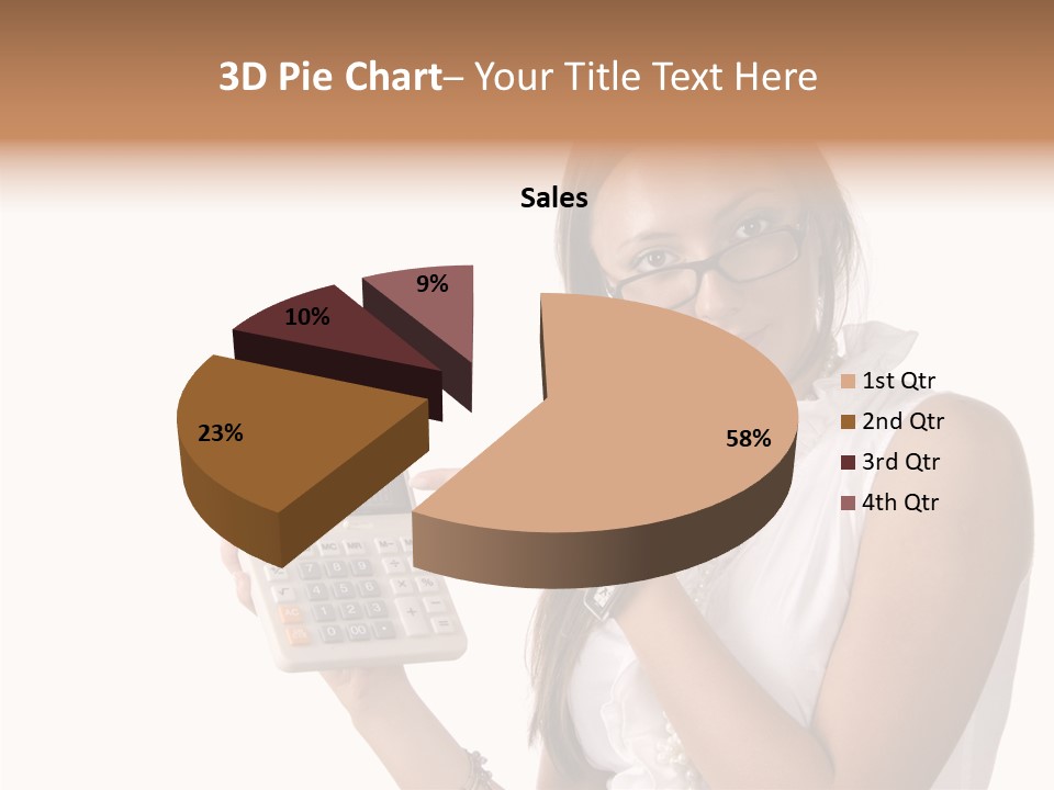 Beauty Showing Manager PowerPoint Template