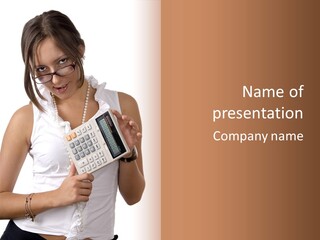 Showing Key Symbol PowerPoint Template