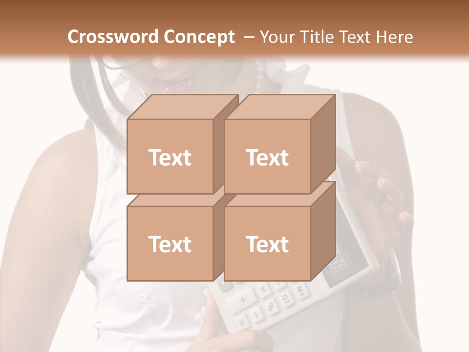 Showing Key Symbol PowerPoint Template