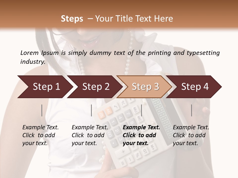Showing Key Symbol PowerPoint Template