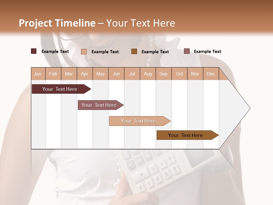 Showing Key Symbol PowerPoint Template