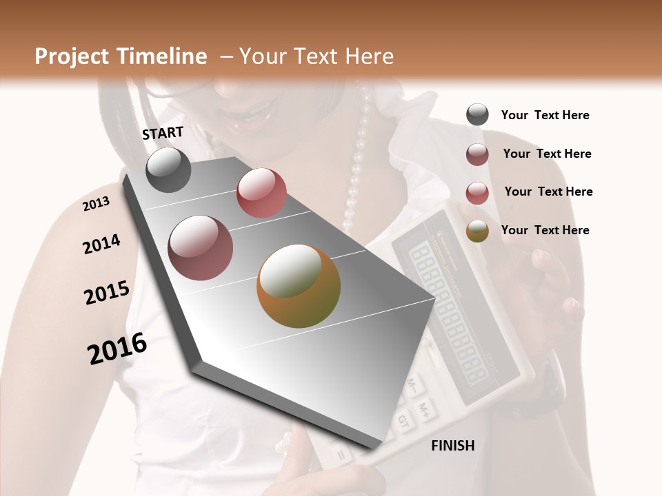 Showing Key Symbol PowerPoint Template