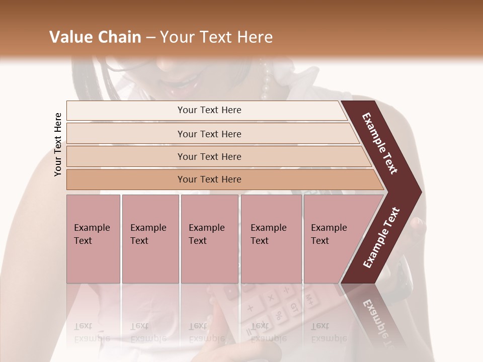 Showing Key Symbol PowerPoint Template