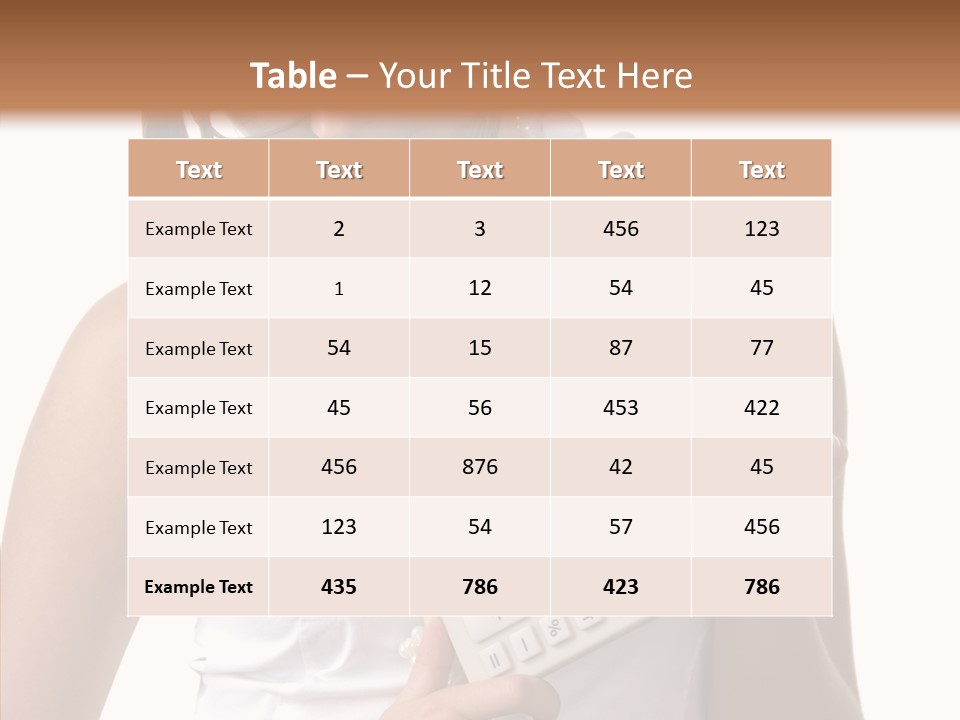 Showing Key Symbol PowerPoint Template