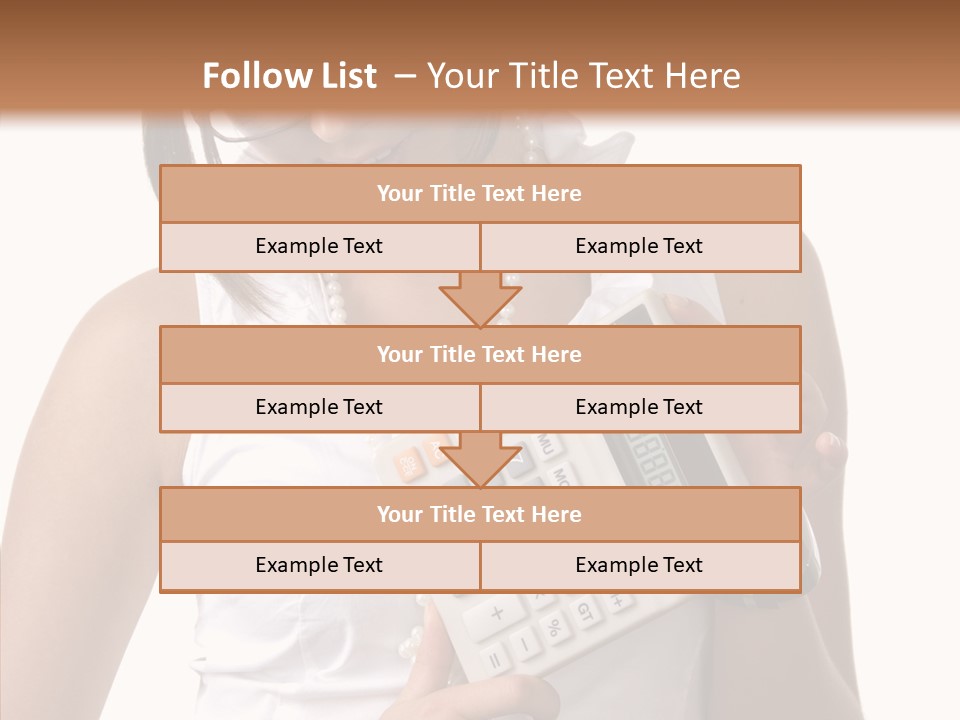 Showing Key Symbol PowerPoint Template
