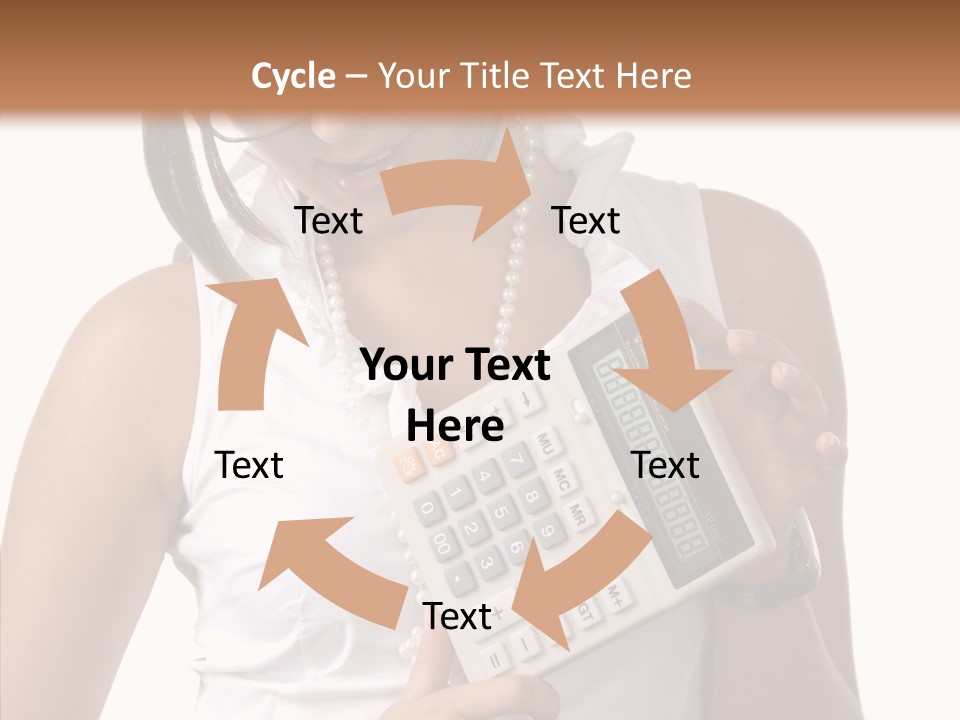 Showing Key Symbol PowerPoint Template