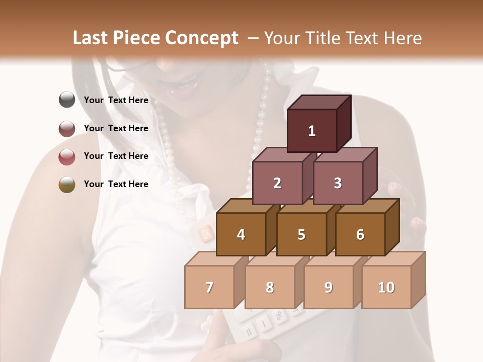 Showing Key Symbol PowerPoint Template