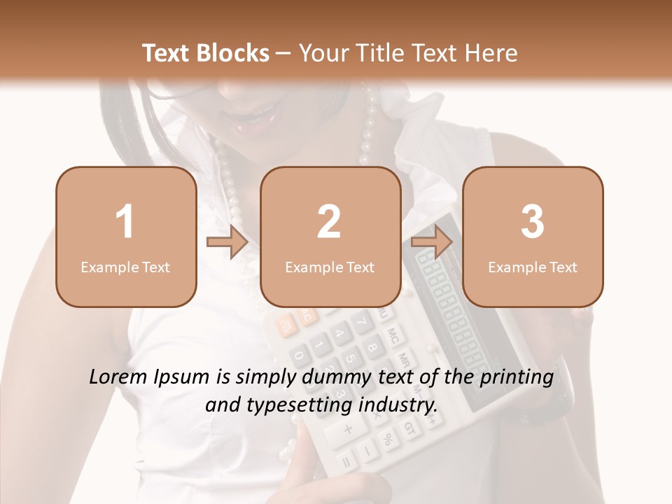 Showing Key Symbol PowerPoint Template