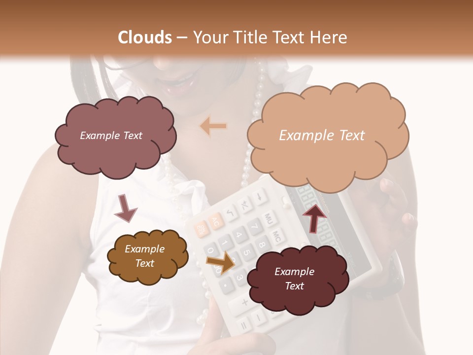 Showing Key Symbol PowerPoint Template