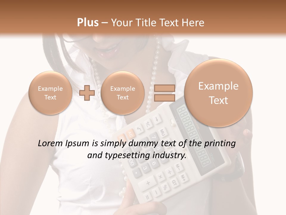 Showing Key Symbol PowerPoint Template