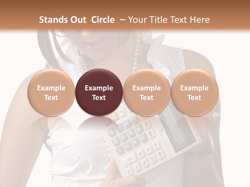 Showing Key Symbol PowerPoint Template