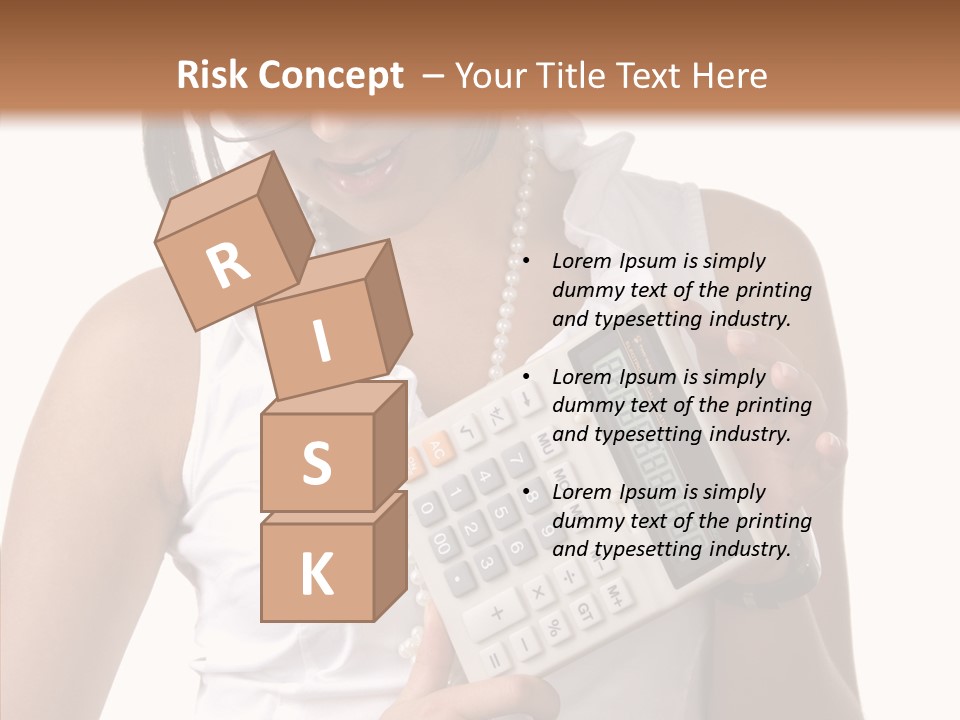 Showing Key Symbol PowerPoint Template