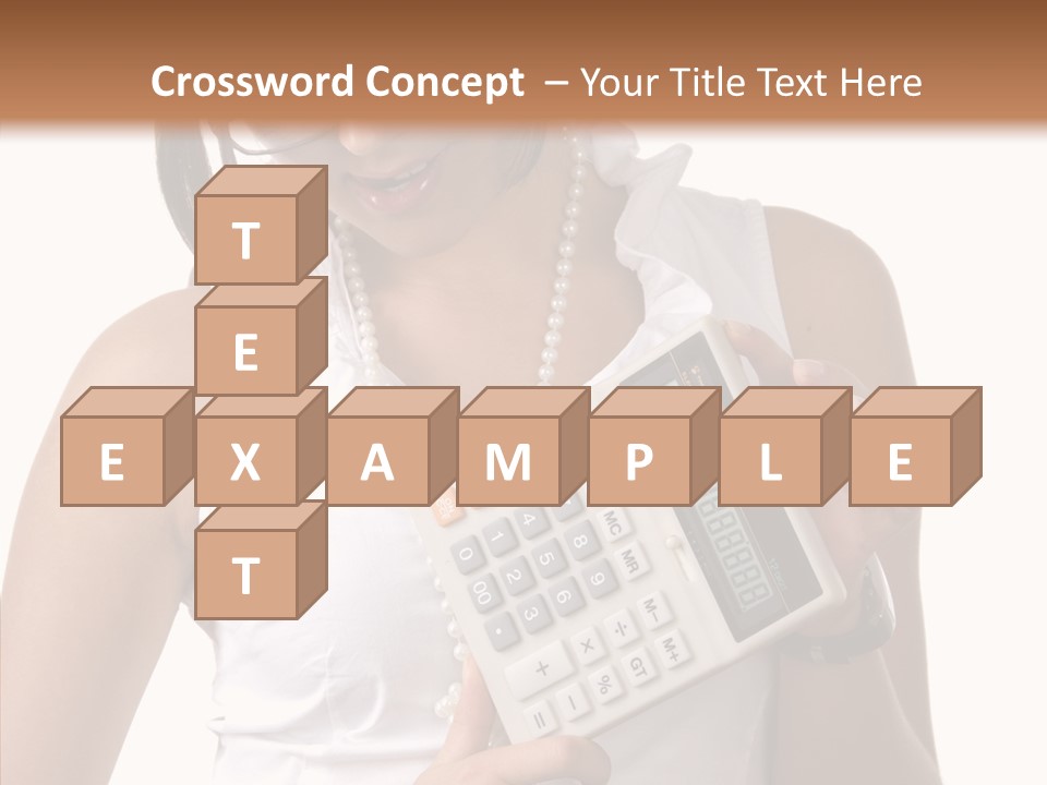 Showing Key Symbol PowerPoint Template