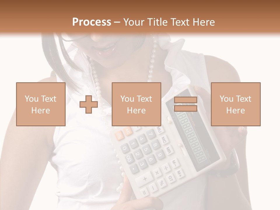 Showing Key Symbol PowerPoint Template