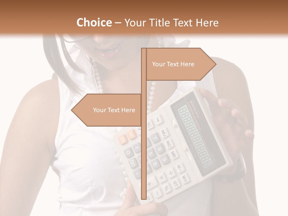 Showing Key Symbol PowerPoint Template