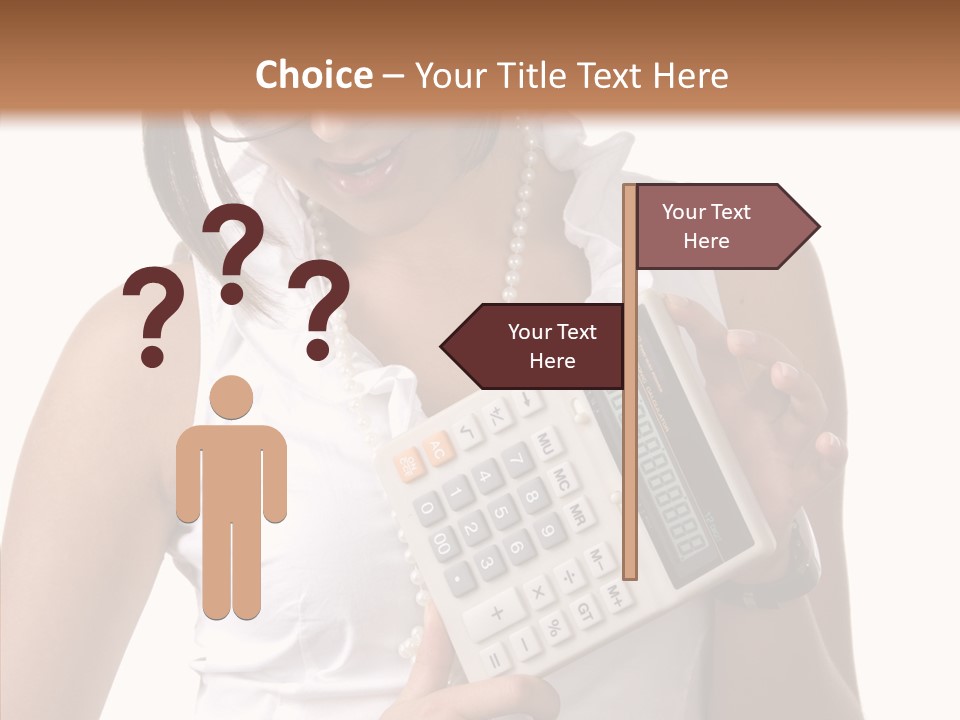 Showing Key Symbol PowerPoint Template
