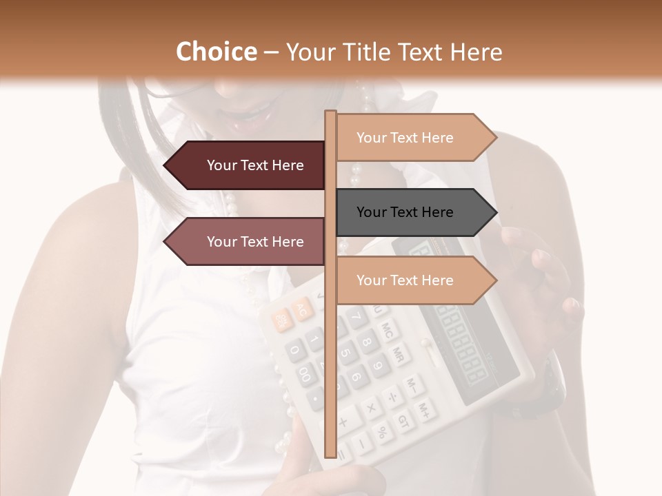 Showing Key Symbol PowerPoint Template