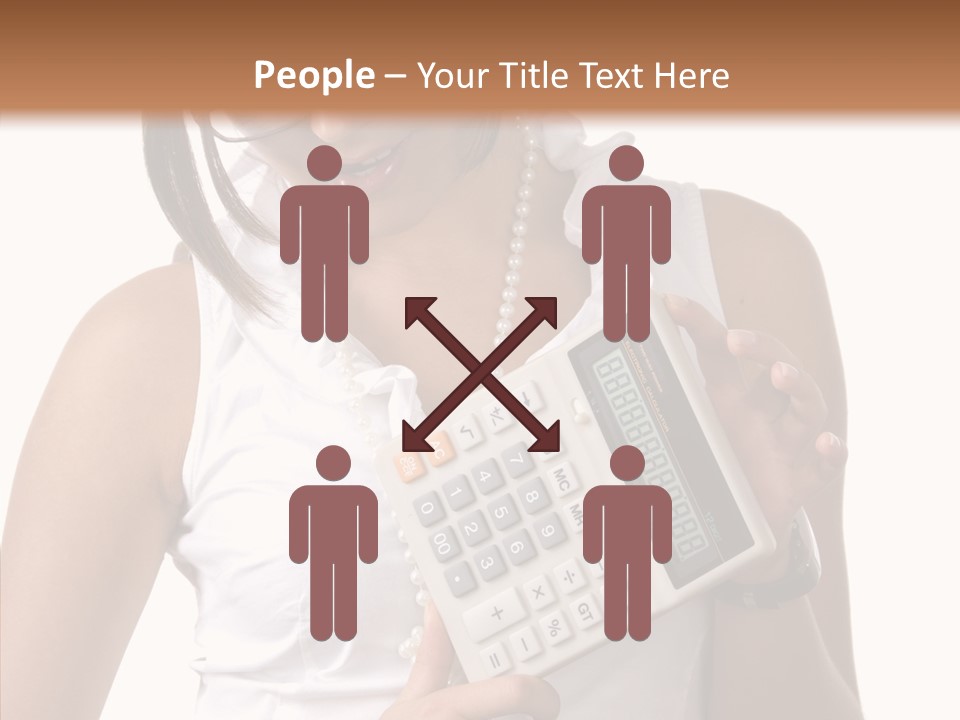 Showing Key Symbol PowerPoint Template