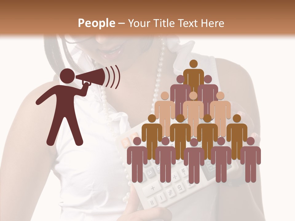 Showing Key Symbol PowerPoint Template