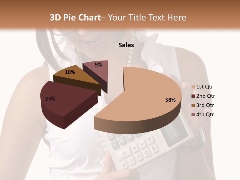 Showing Key Symbol PowerPoint Template