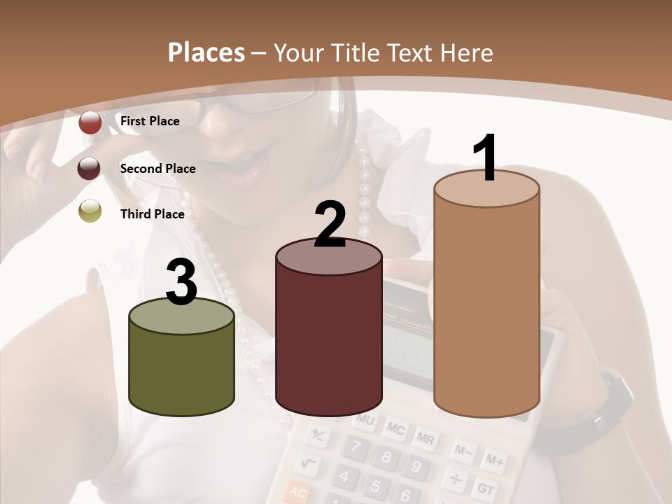Improvement Prosperity Face PowerPoint Template
