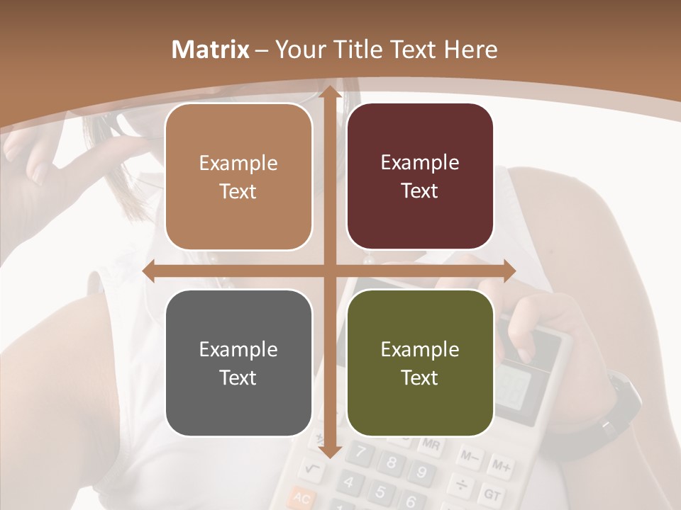 Improvement Prosperity Face PowerPoint Template