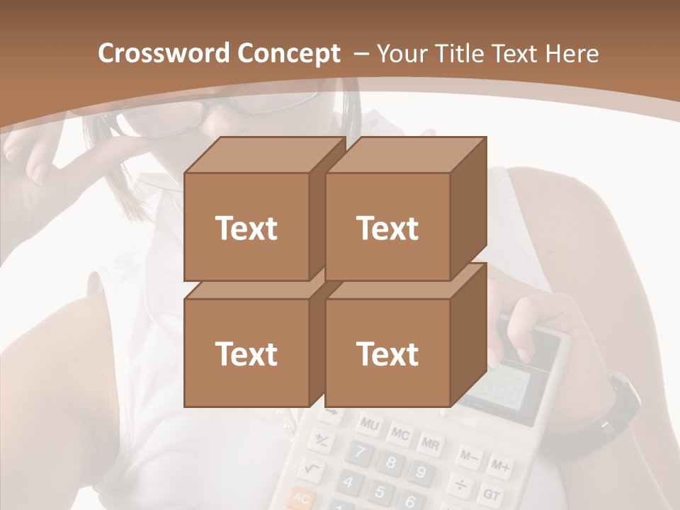 Improvement Prosperity Face PowerPoint Template