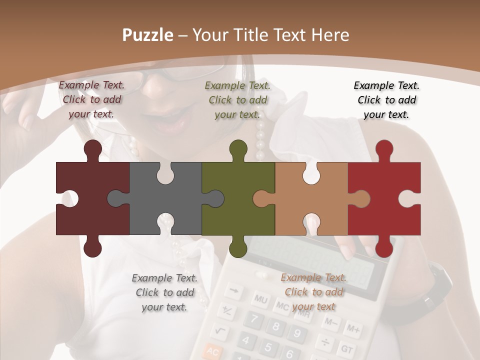 Improvement Prosperity Face PowerPoint Template