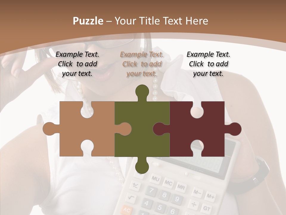 Improvement Prosperity Face PowerPoint Template