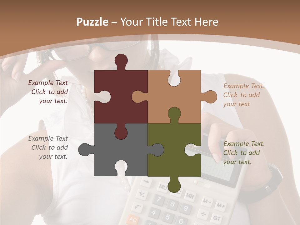 Improvement Prosperity Face PowerPoint Template