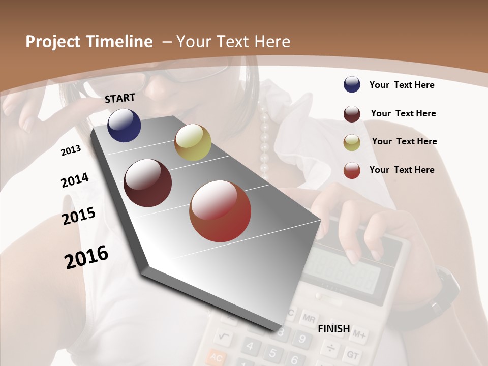 Improvement Prosperity Face PowerPoint Template