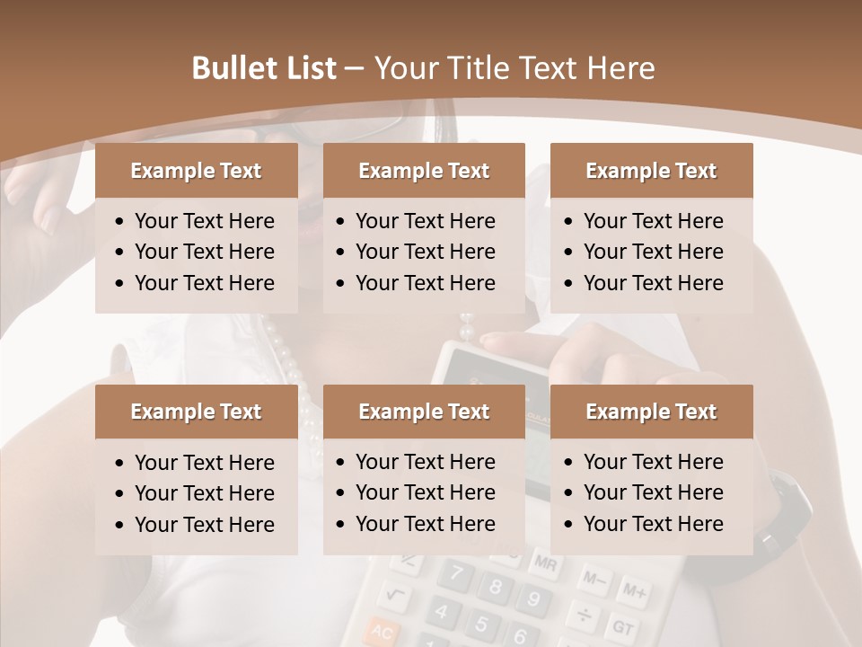 Improvement Prosperity Face PowerPoint Template