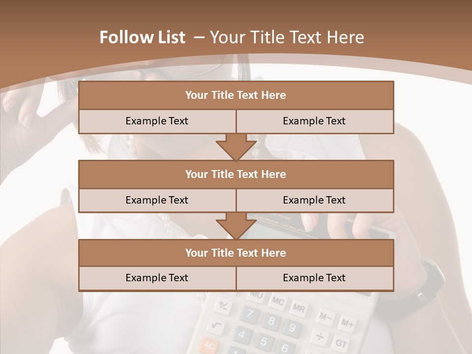 Improvement Prosperity Face PowerPoint Template