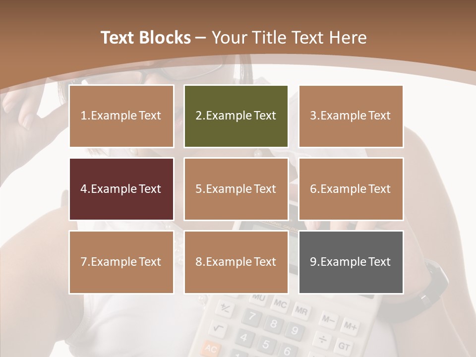Improvement Prosperity Face PowerPoint Template