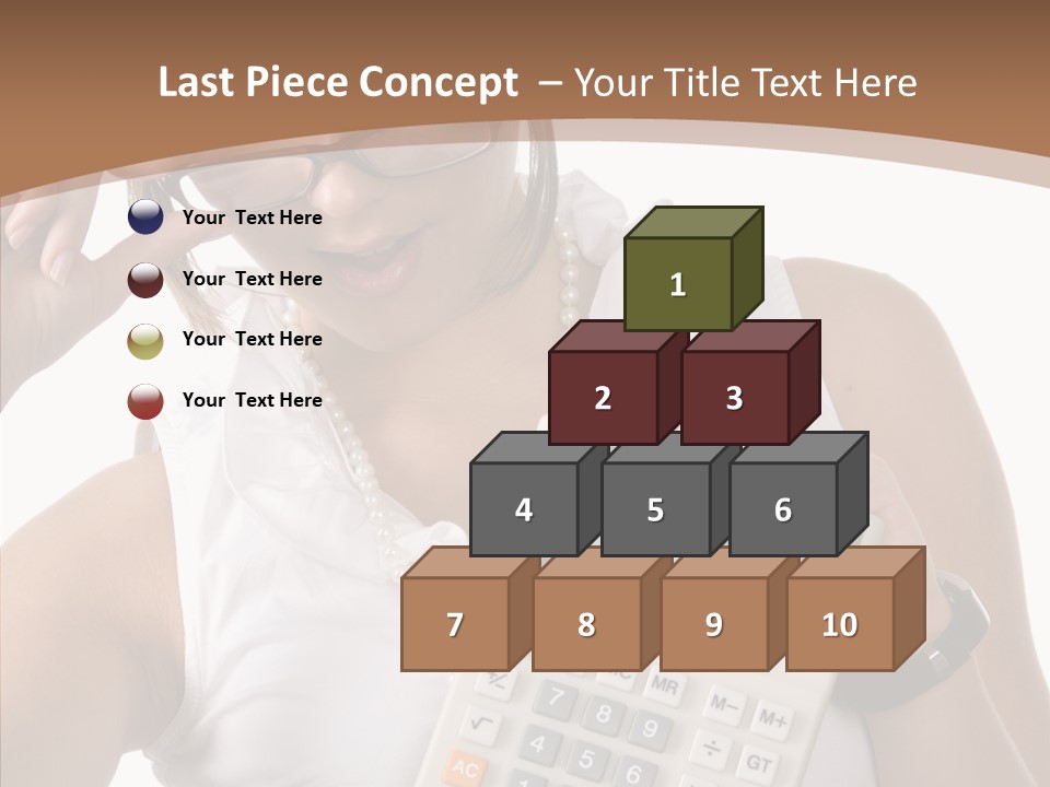 Improvement Prosperity Face PowerPoint Template