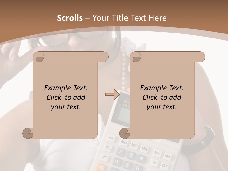 Improvement Prosperity Face PowerPoint Template