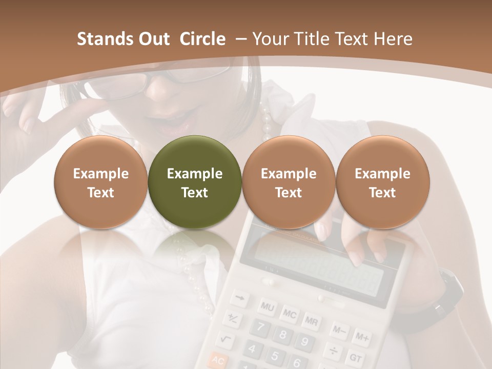 Improvement Prosperity Face PowerPoint Template