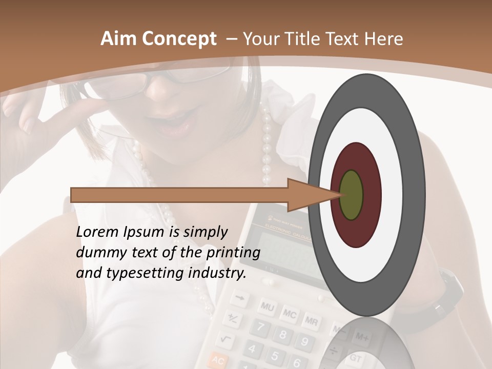 Improvement Prosperity Face PowerPoint Template