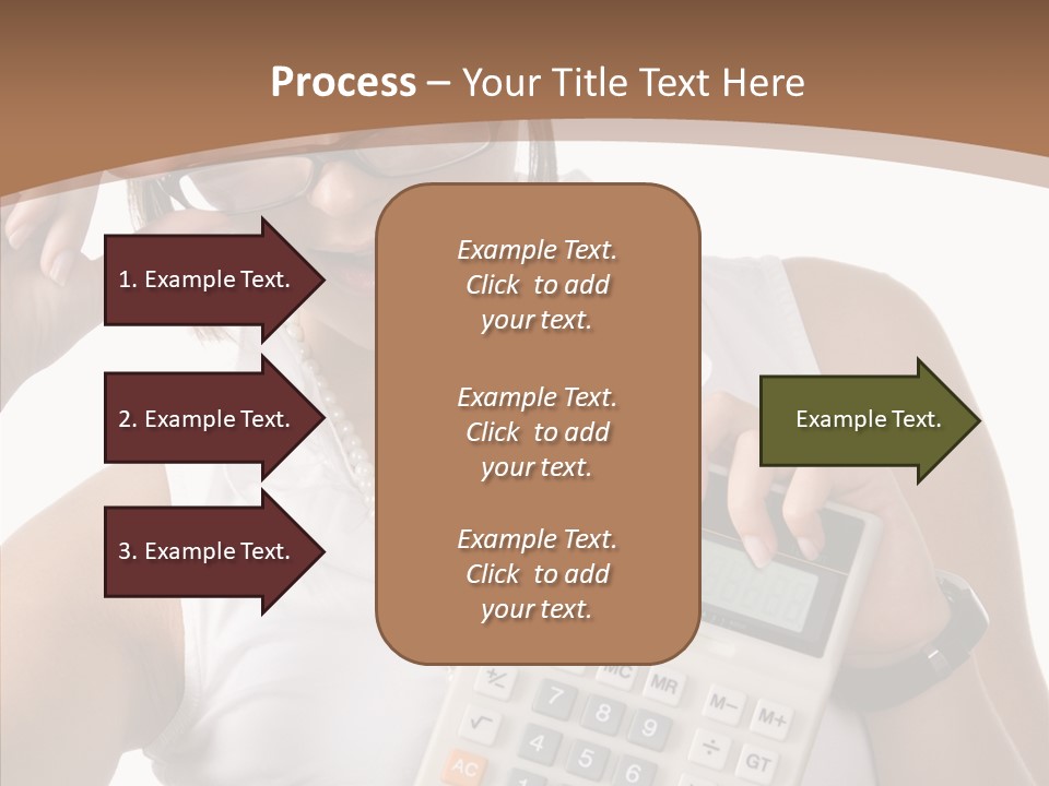 Improvement Prosperity Face PowerPoint Template