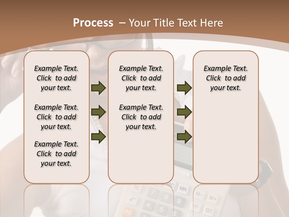 Improvement Prosperity Face PowerPoint Template
