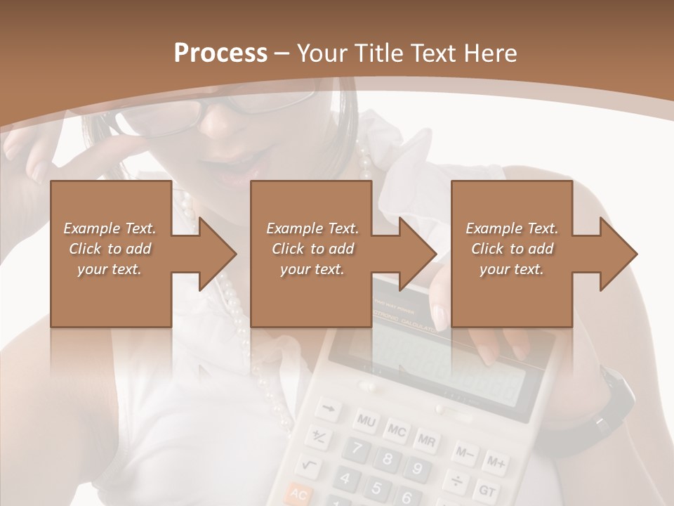Improvement Prosperity Face PowerPoint Template