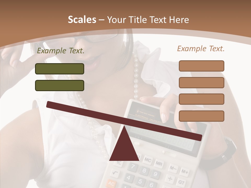 Improvement Prosperity Face PowerPoint Template