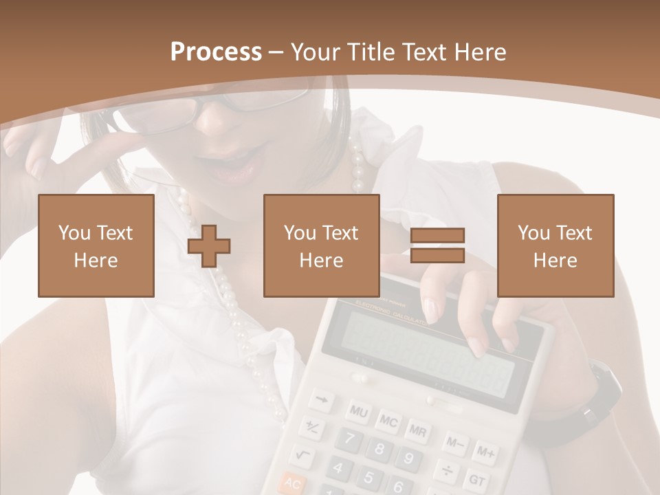 Improvement Prosperity Face PowerPoint Template