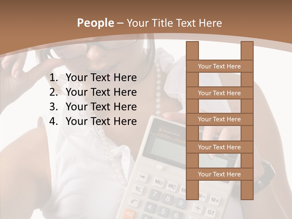 Improvement Prosperity Face PowerPoint Template